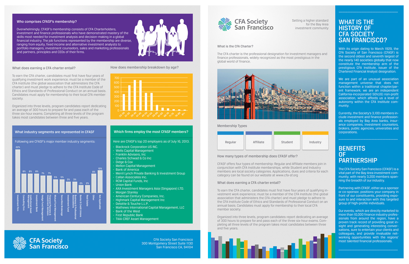 CFA Society Brochure