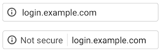 SSL certificates as a ranking factor - Secure Vs Not Secure